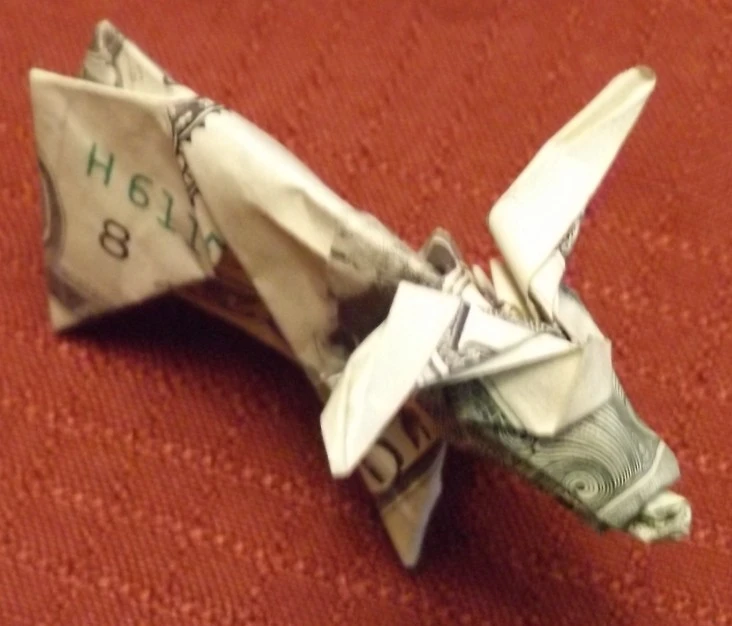 Joshua's-Origami-Folded-$1-Bills